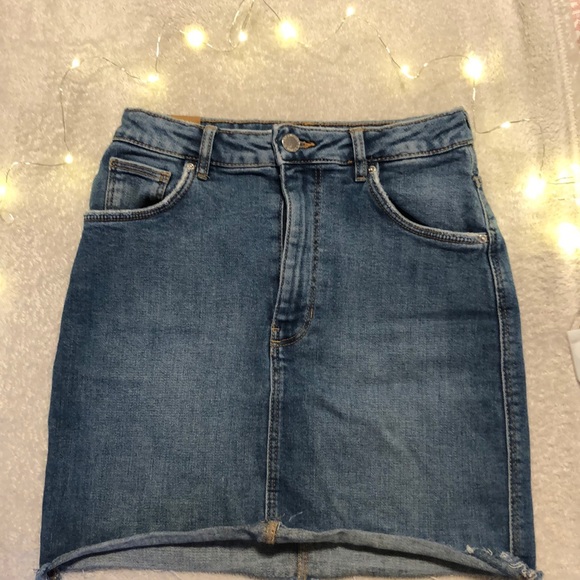 Zara jean miniskirt ❤️ - Picture 1 of 3